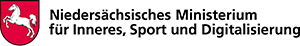 Logo Niedersächsisches Ministerium für Inneres, Sport und Digitalisierung